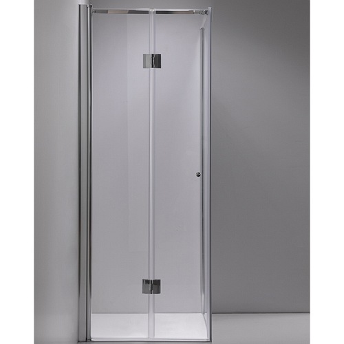 Kabina prysznicowa drzwi składane pojedyncze kwadratowa 80x80 KZ1180A