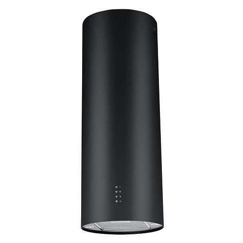 Okap wyspowy 35 cm czarny Shadow Focus