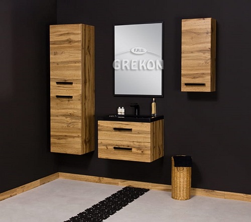 Szafka łazienkowa wisząca 30/72 seria Fokus Loft Gante