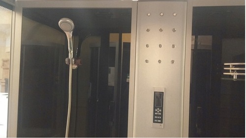 Prostokątna kabina z hydromasażem 170x90 cm MO-0611