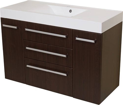 Szafka z umywalką 120/50/C3 Nadia seria Fokus Wenge Mat