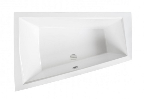 Wanna asymetryczna dla dwojga Intima Duo Besco lewa 170x125 cm