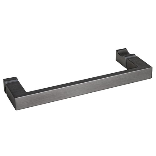 Stal szczotkowana drzwi prysznicowe do wnęki 115-120 cm rozsuwane szkło 8 mm KZ09C