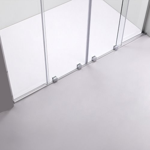 Drzwi prysznicowe rozsuwane szkło 8 mm szerokość 160 cm ASTRA-CH-DUO-160