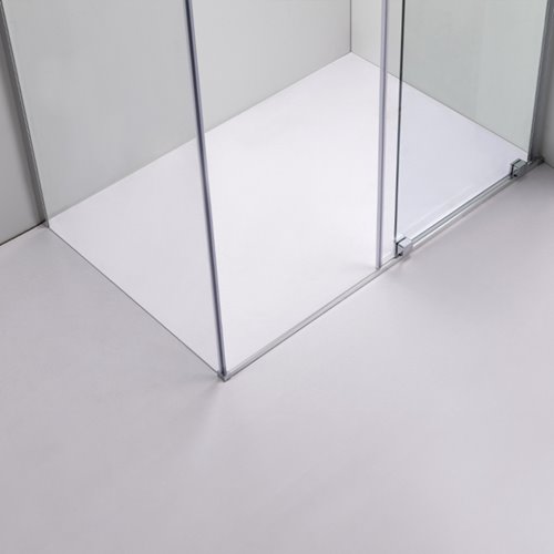 Kabina prysznicowa prostokątna drzwi rozsuwane narożna szkło 8 mm 140x90 cm ASTRA-CH-A-140+B90+E