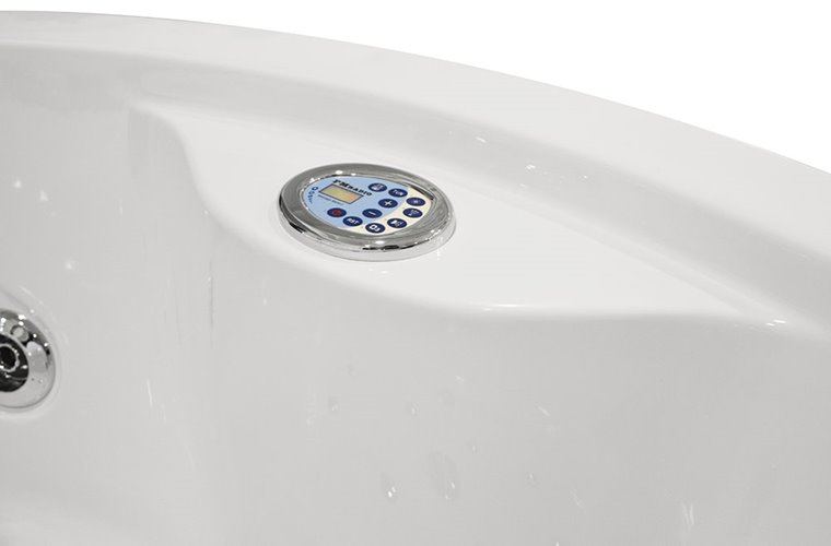 Wanna z hydromasażem narożna Turbo 135x135 cm MO-1636T