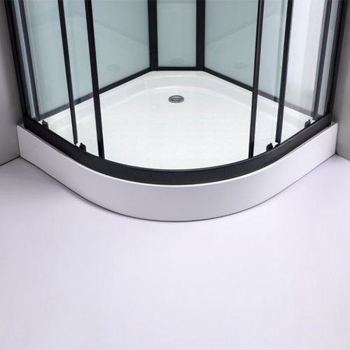 Kabina prysznicowa półokrągła zabudowana 100x100 Puerto