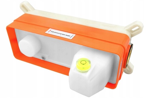 Bateria umywalkowa w kolorze złotym Lungo Gold Rea