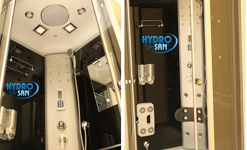 Kabina prysznicowa z hydromasażem 110x110 Ola