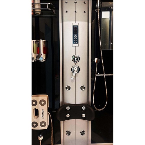 Kabina prysznicowa z hydromasażem i sauną 120x80 7716S