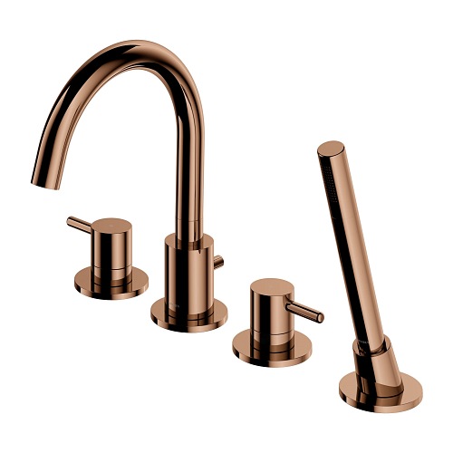 Bateria nawannowa 4-otworowa Y1232CP Omnires Y miedź