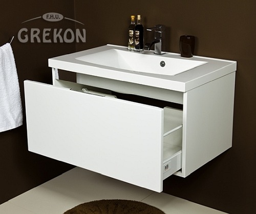 Szafka z umywalką 80/48 seria Diamond B
