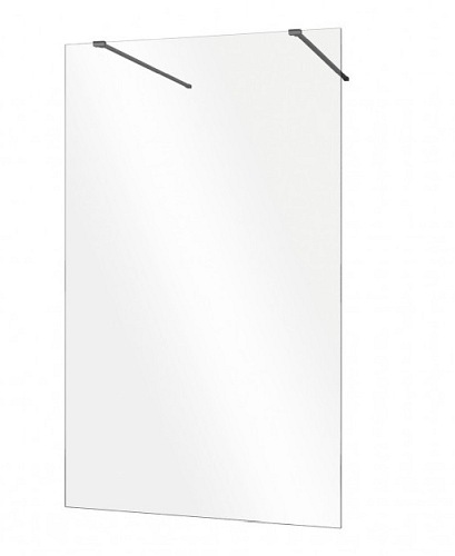 Kabina prysznicowa Walk In, ścianka 110 Aveo Due Black Besco