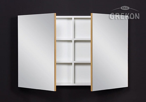 Szafka łazienkowa z lustrem 100x65 seria Fokus NE