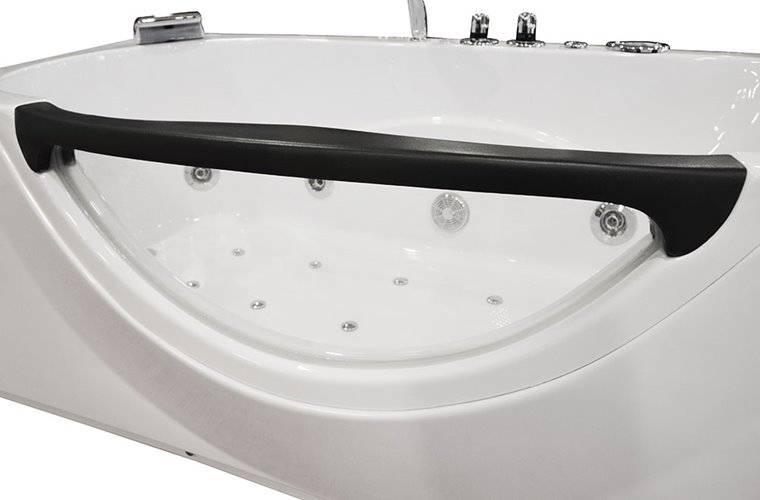 Przyścienna wanna hydromasażowa 180x88 cm MO-1002 Turbo