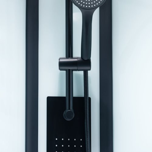 Kabina prysznicowa zabudowana na niskim brodziku kwadratowa 90x90 LISA-90