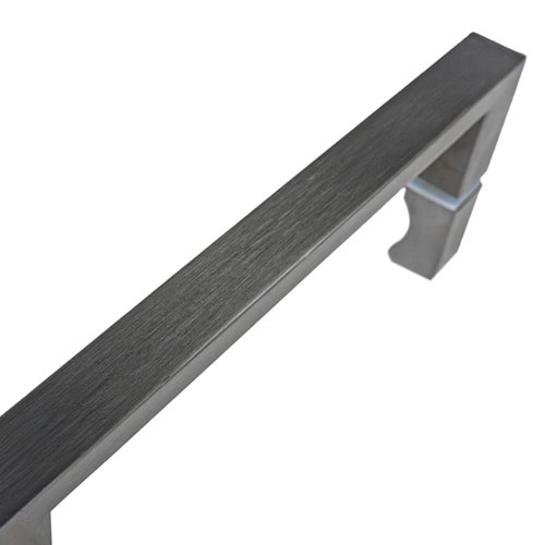 Stal szczotkowana drzwi prysznicowe do wnęki 125-130 cm rozsuwane szkło 8 mm KZ09D