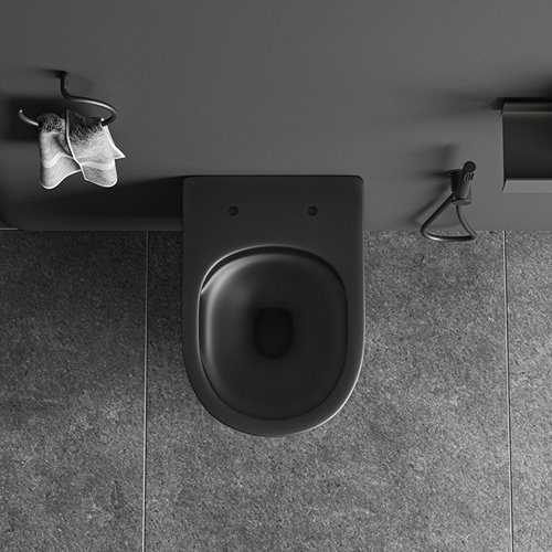 Zestaw podtynkowy stelaż GEBERIT DUOFIX + miska SKAL-MTB-RIM-01 + przycisk DELTA 20 biały