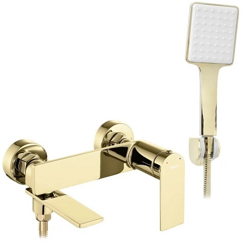 Złota bateria wannowa Storm Gold Rea