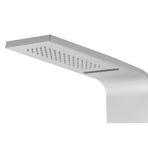 Panel natryskowy srebrny A-013A Corsan wersja termostat