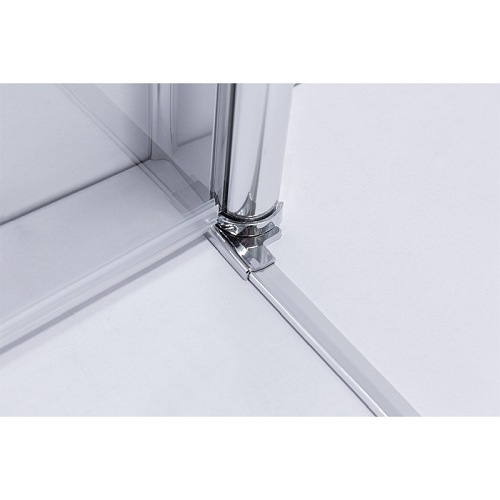 Kabina prysznicowa 90x90 kwadratowa drzwi pełne uchylne KZ1190B