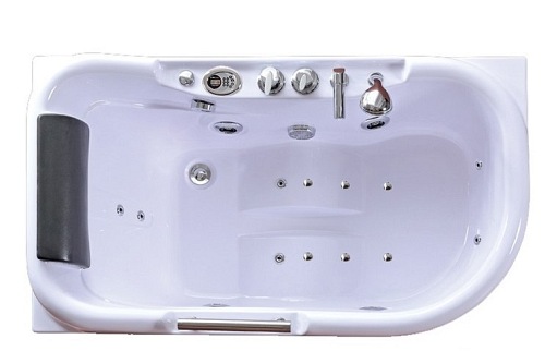 Wanna z hydromasażem 140x80 Lemur 796 Hydrosan Prawa