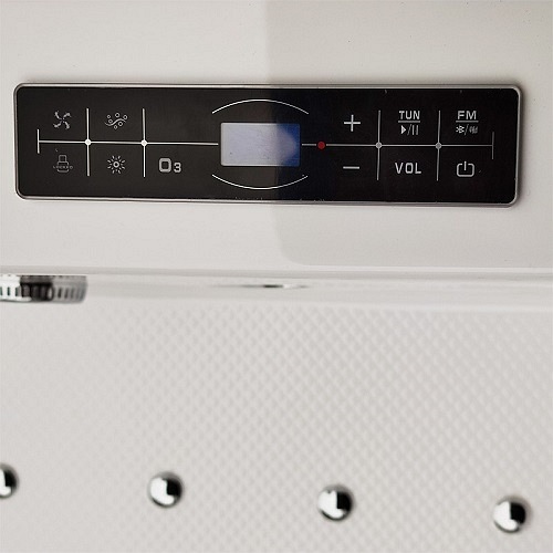 Wanna z hydromasażem Suprema 664 185x110