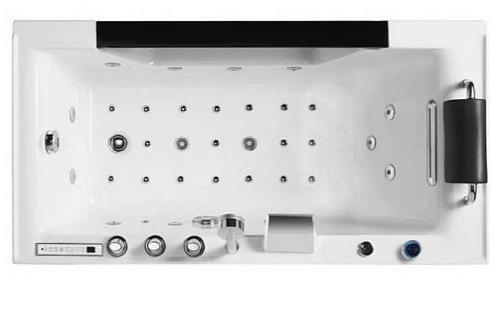 Wanna z hydromasażem 162x75 Gomera 938C Hydrosan