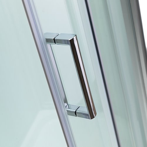 Uchwyt kabiny prysznicowej stalowy