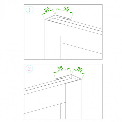 Czarna prostokątna kabina prysznicowa 110x90 drzwi uchylne BS16B