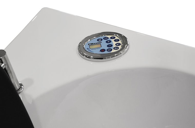 Wanna z hydromasażem spa prostokątna Turbo+ 168x86 cm MO-1633