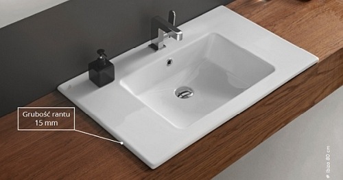 Umywalka 80 cm Ibiza Cerastyle