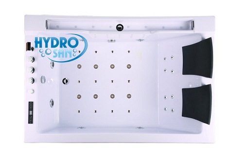 Wanna z hydromasażem i podgrzewaczem wody Fenix 606 180x120 P