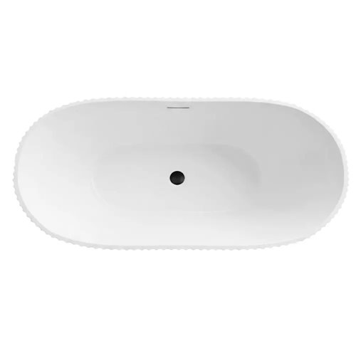 Wanna wolnostojąca ryflowana 170 cm Atena Rea zdjęcie 8