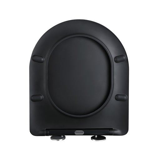 Czarna miska wc wisząca Mizu Rimless 4.0 MIZU-BL-RIM-03 Hydrosan