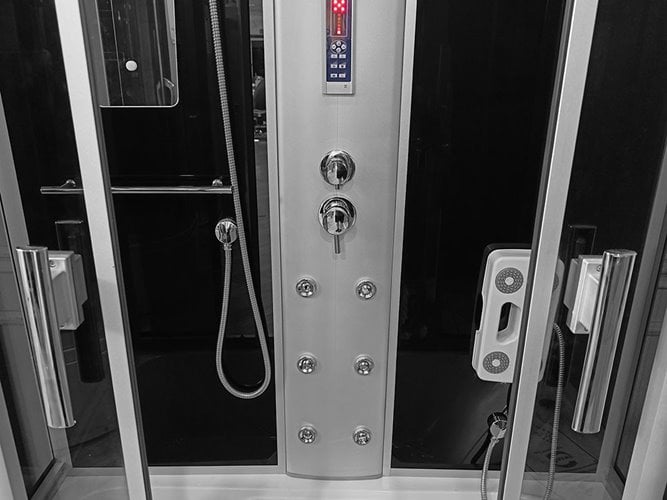 Prostokątna kabina z hydromasażem 150x83 cm MO-02005