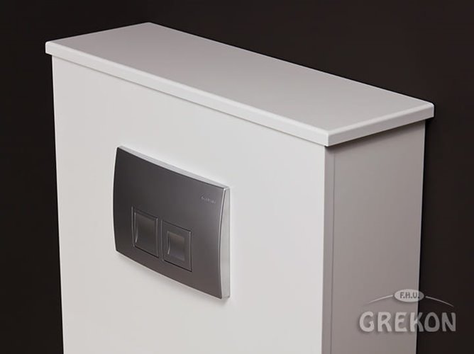 Zabudowa stelaża WC Geberit Fokus B biała w połysku