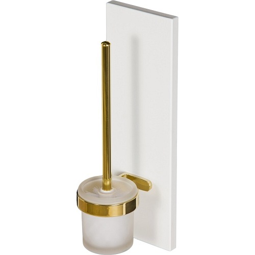 Szczotka wc wisząca złota Belli Gold