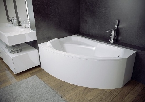 Wanna narożna 130 cm Lewa Rima Besco
