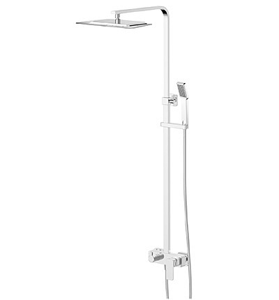 System prysznicowy, chrom Apure AP2244 CR Omnires