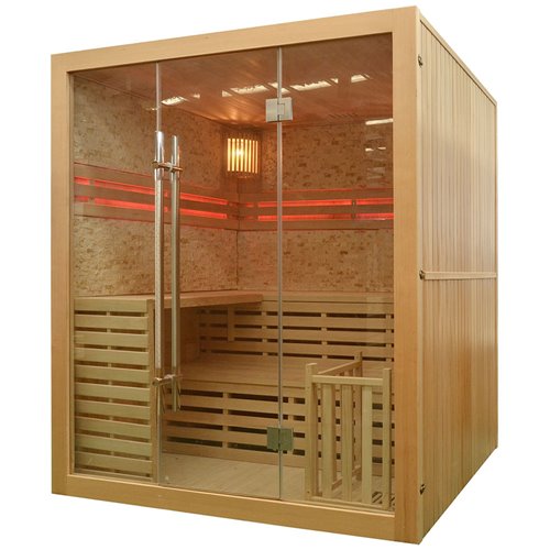 Sauna sucha fińska piec 6 KW Harvia BC60 180X160X200CM MO-EA4K Mazur