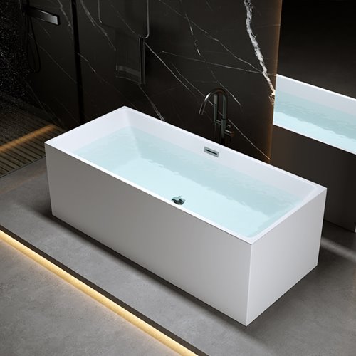 Wanna wolnostojąca prostokątna 150 cm Santa Hydrosan