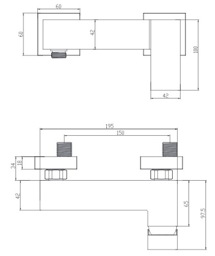 Bateria prysznicowa Fresh FR7140 CR Omnires