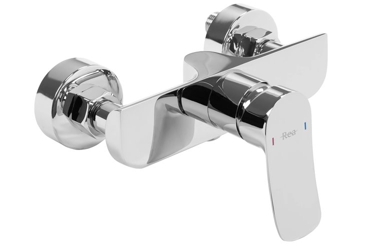 Chromowana bateria prysznicowa Dart Rea