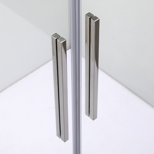 Drzwi prysznicowe rozsuwane szkło 8 mm szerokość 140 cm ASTRA-CH-DUO-140
