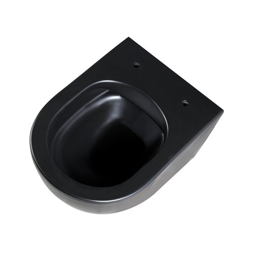 Czarna miska wc wisząca Rimless 3.0 PEAK-MTB-RIM-02 Hydrosan