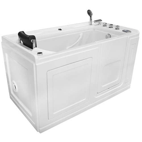 Wanna z hydromasażem dla osób niepełnosprawnych 146x76 cm MO-0301