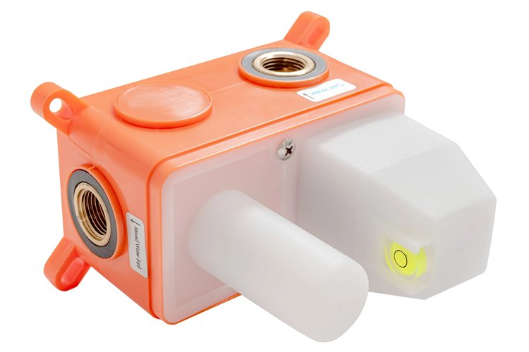 Chromowany zestaw prysznicowy podtynkowy Fenix Rea