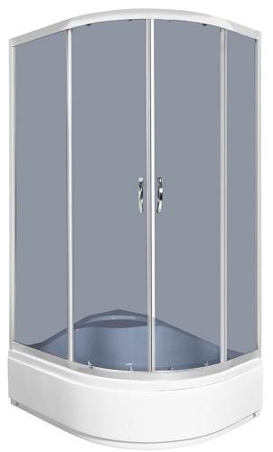 Kabina prysznicowa z wysokim brodzikiem 80x100 Katia GR L