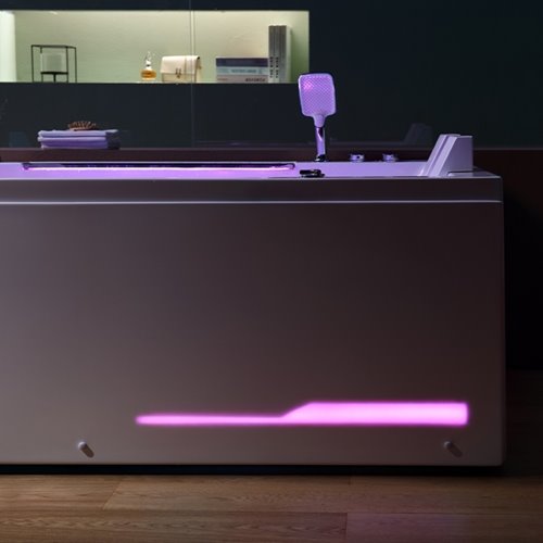 Duża wanna z hydromasażem 180x120 Kari 942 Hydrosan